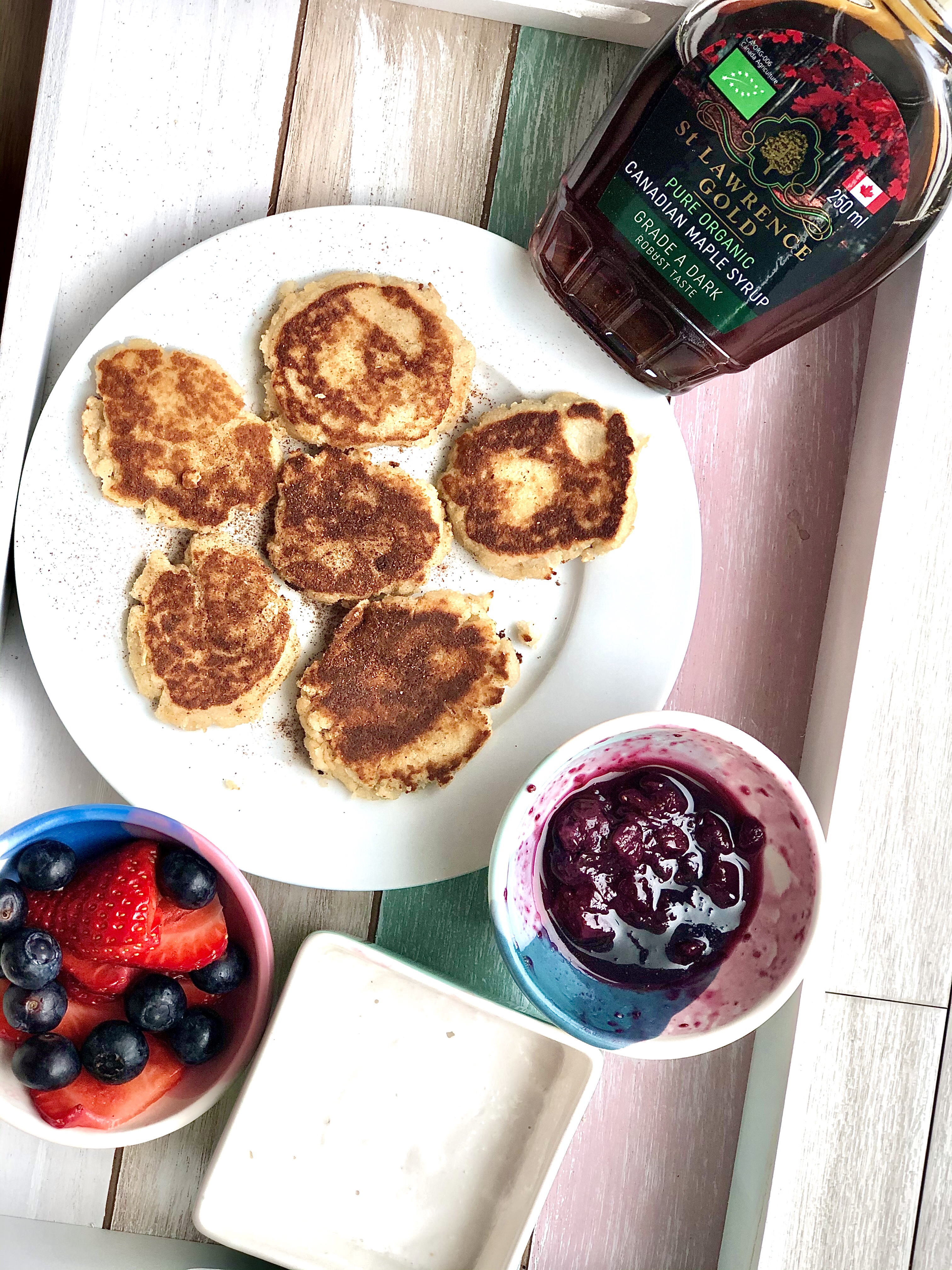 Nourie’s Coconut Flour Fluffy Mini Pancakes Recipe